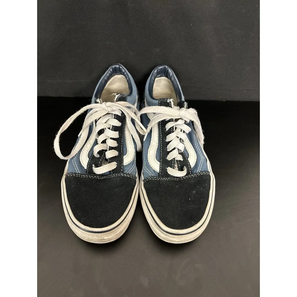 Unisex Blue Old Skool VANS Men Size 5 Womens 6.5 Skate Shoes